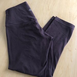 Lululemon Align Crops Vintage Purple